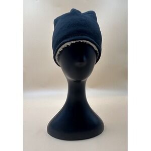 Unbranded Black Soot‎ Fleece Beanie Faux Fur Lined Winter Hat UB163233 One Size